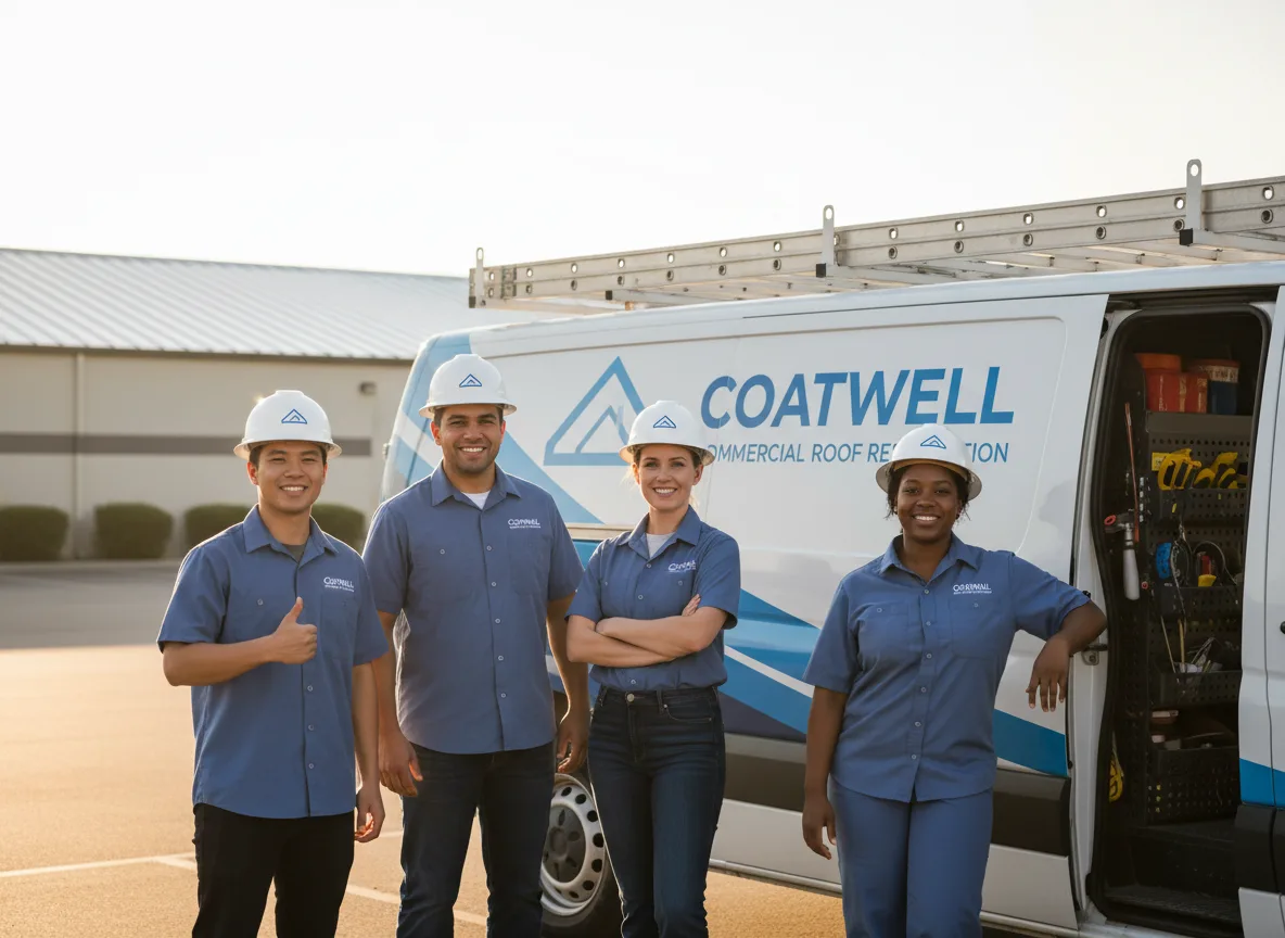 Commercial roof coating company in Versailles, IL
